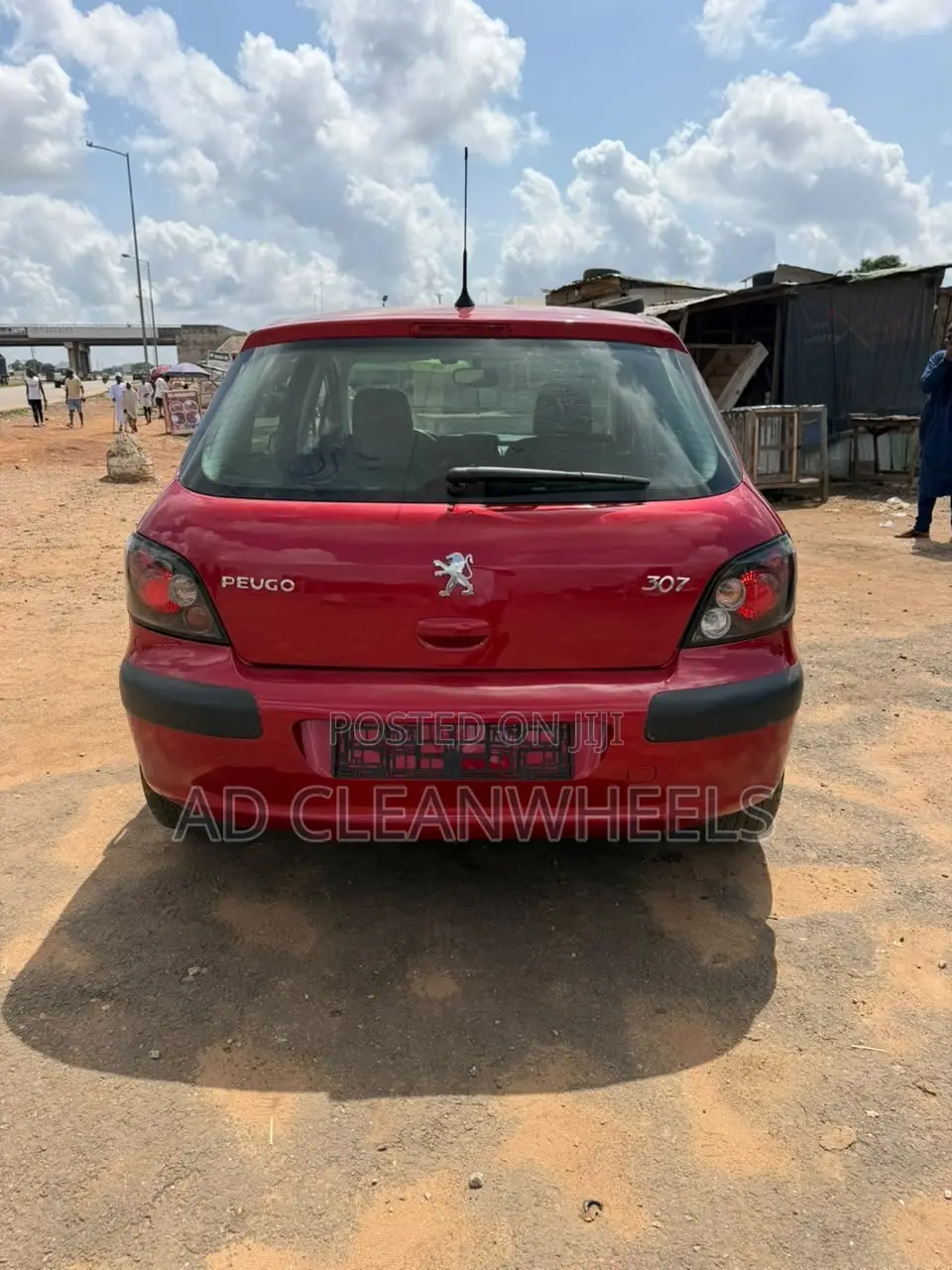 Peugeot 307 2008 Red