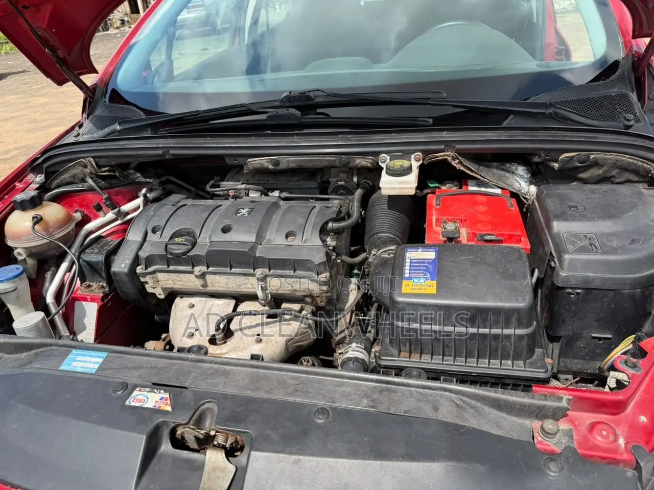 Peugeot 307 2008 Red
