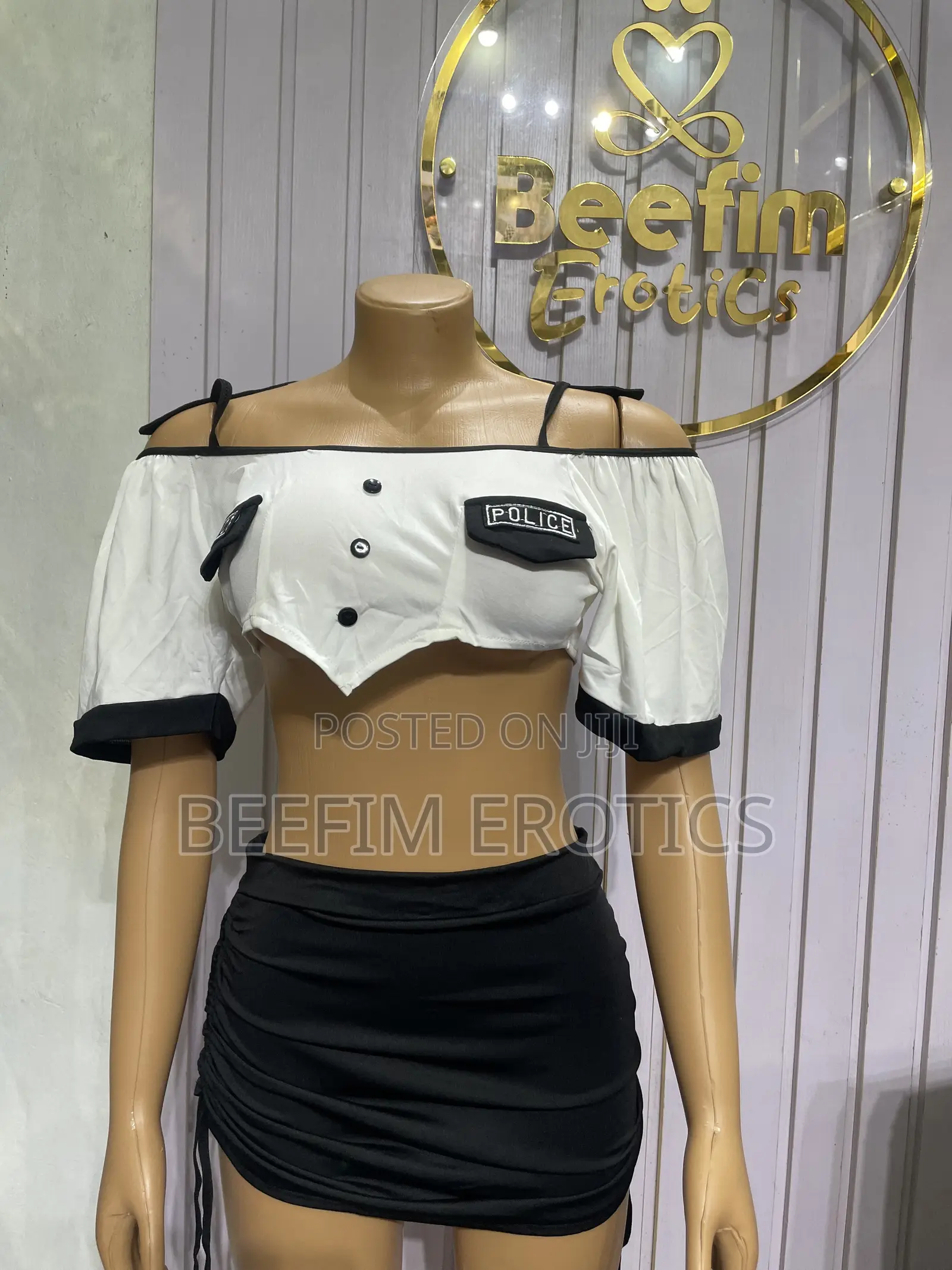 Police Women Sexy Lingerie Naughty Officer Cop Cosplay Outfit