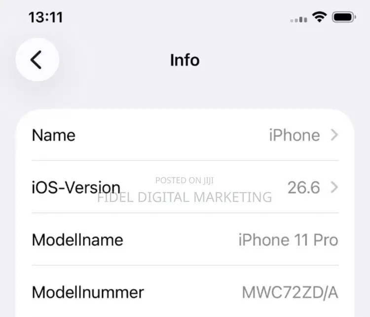 New Apple iPhone 11 Pro 256 GB