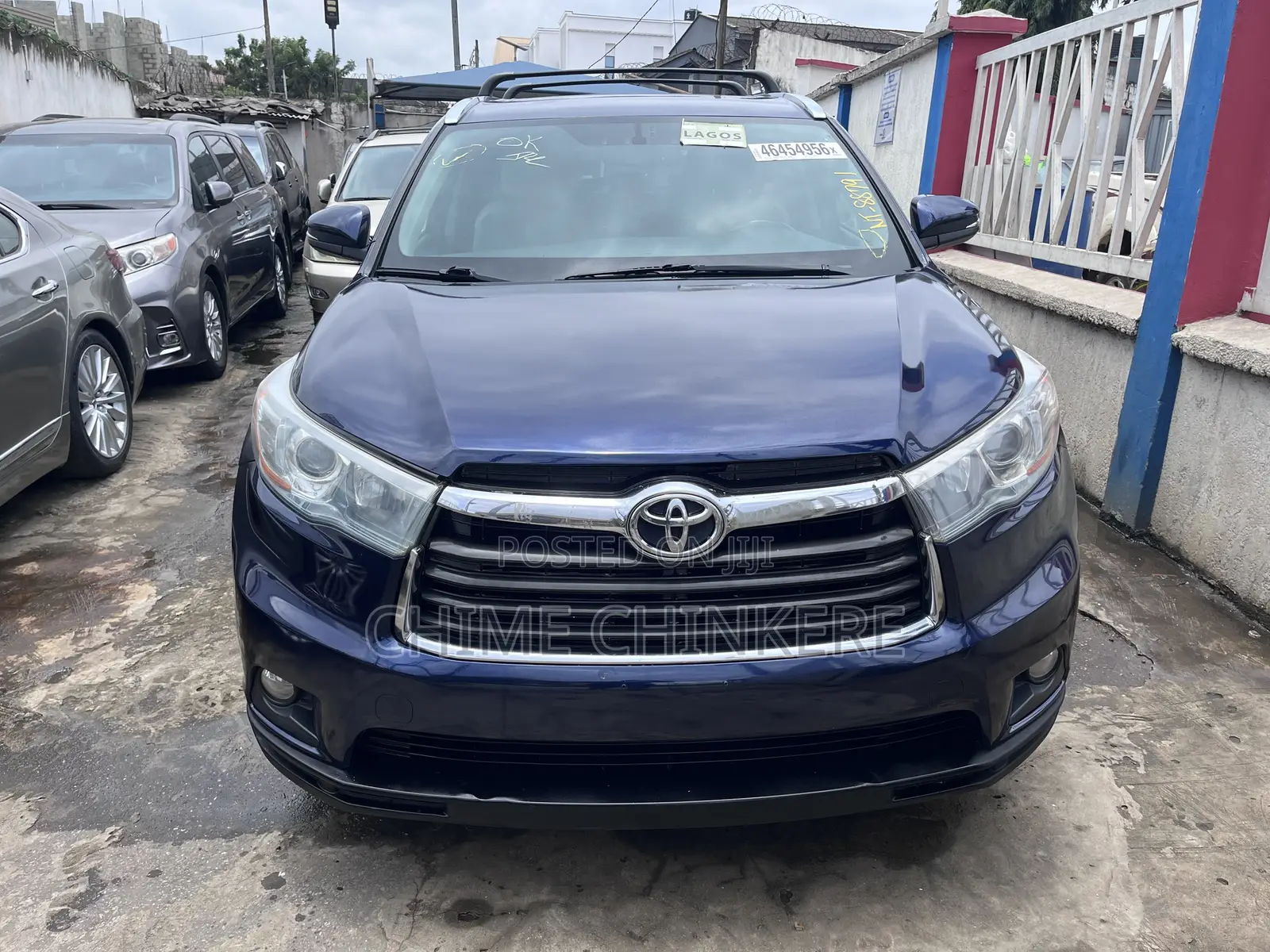 Toyota Highlander XLE 4dr SUV AWD (3.5L 6cyl 6A) 2015 Blue