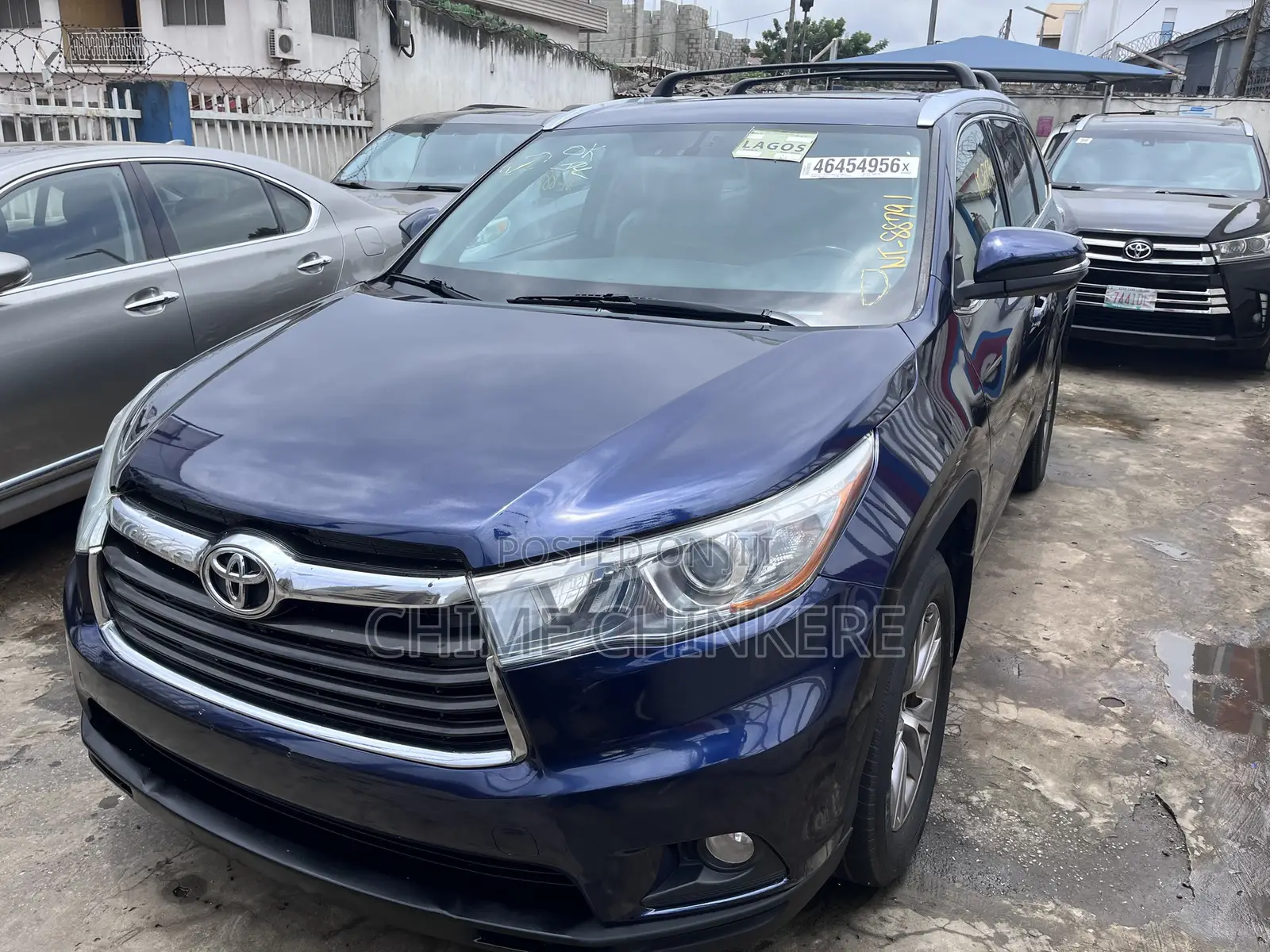 Toyota Highlander XLE 4dr SUV AWD (3.5L 6cyl 6A) 2015 Blue
