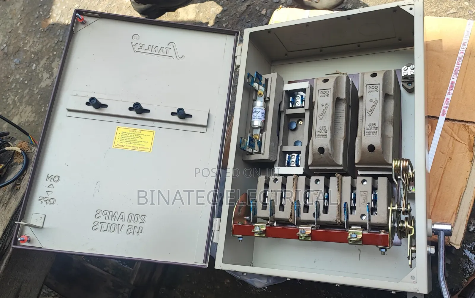 Stanley 200A Heavy-Duty Gear Switch | HIGH Quality
