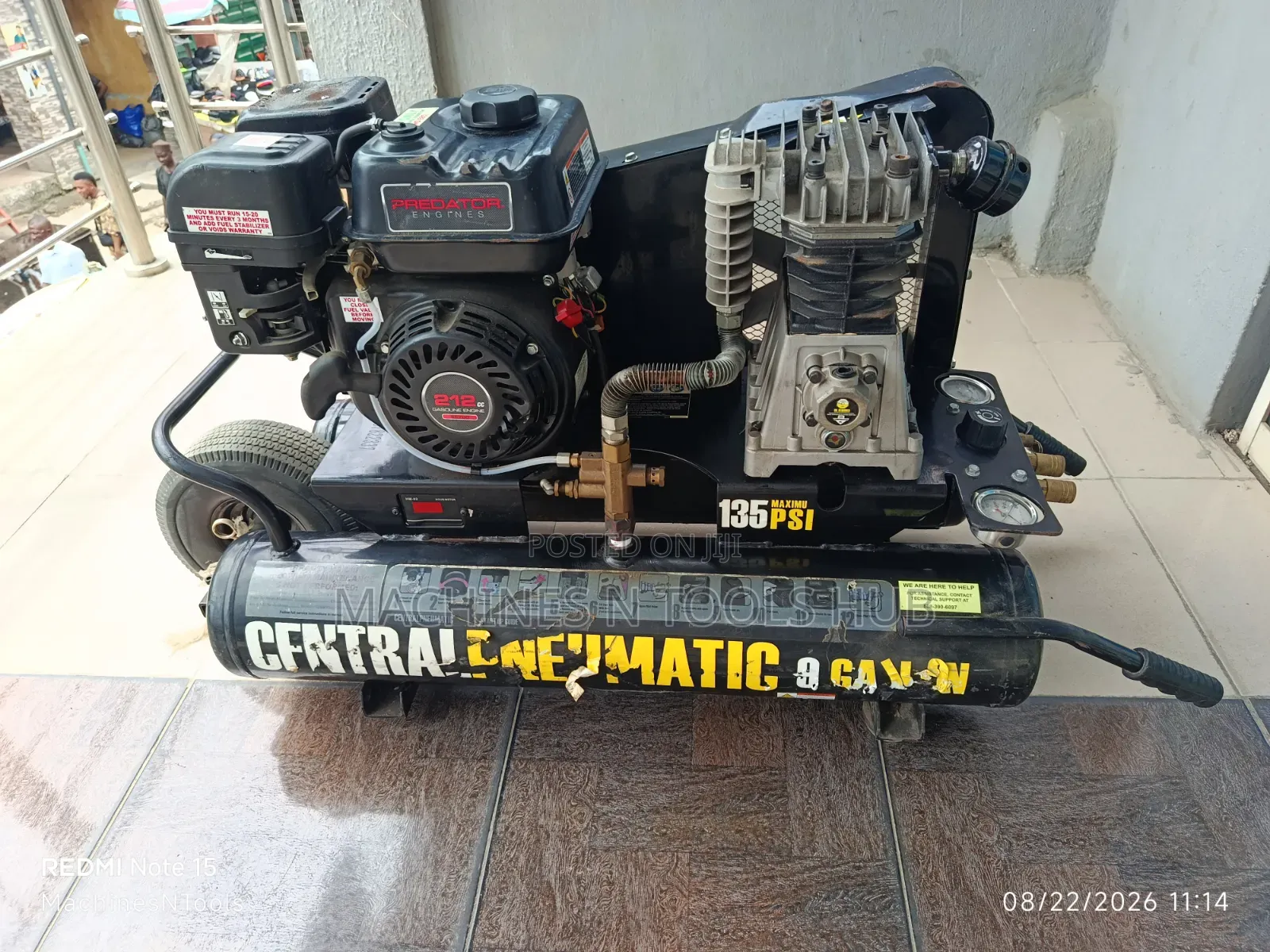 Central Pneumatic Air Compressor