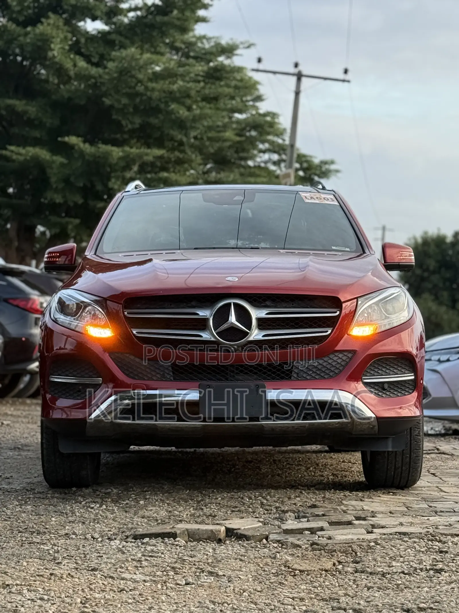 Mercedes-Benz GLE-Class GLE 350d 4MATIC 2017 Red