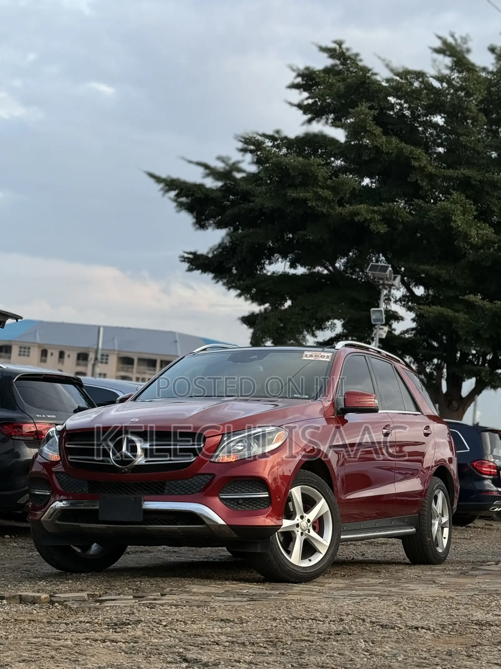 Mercedes-Benz GLE-Class GLE 350d 4MATIC 2017 Red