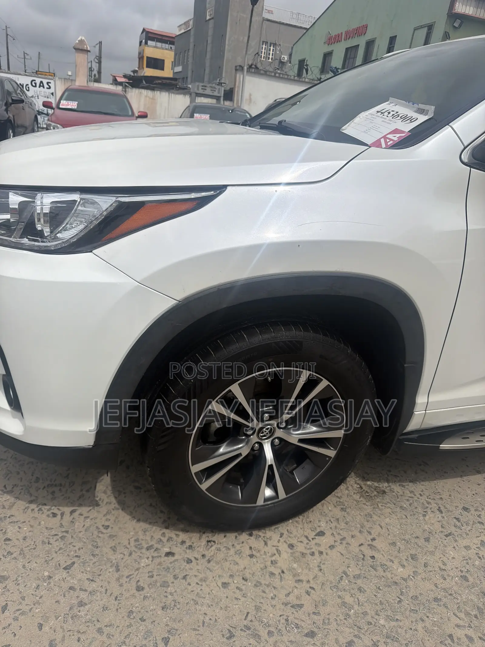 Toyota Highlander XLE V6 4x2 (3.5L 6cyl 6A) 2016 White
