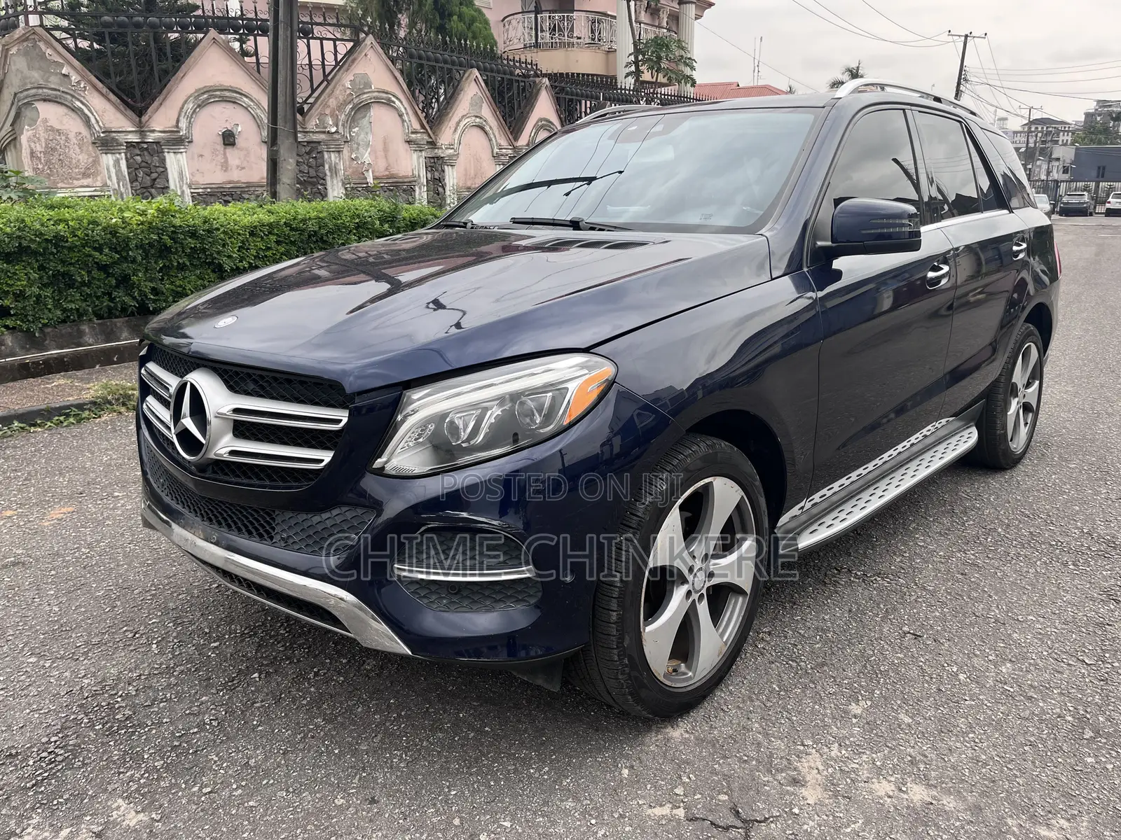 Mercedes-Benz GLE-Class GLE 350d 4MATIC 2017 Blue