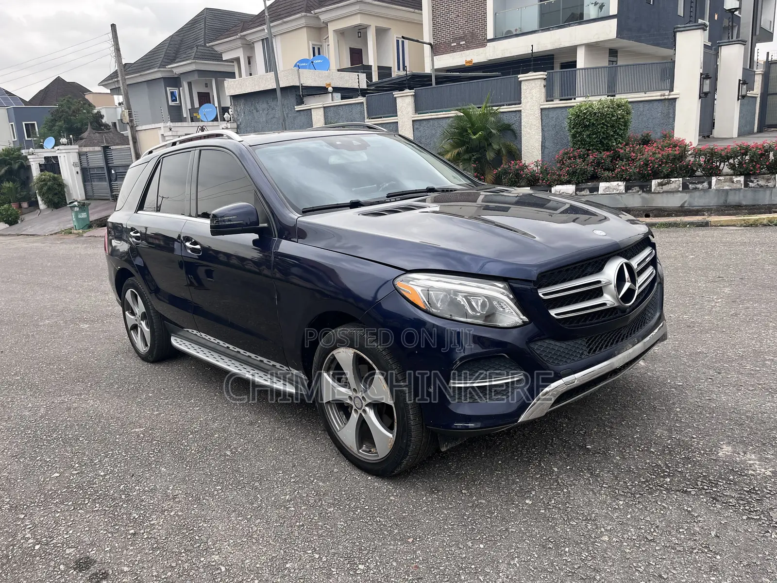 Mercedes-Benz GLE-Class GLE 350d 4MATIC 2017 Blue