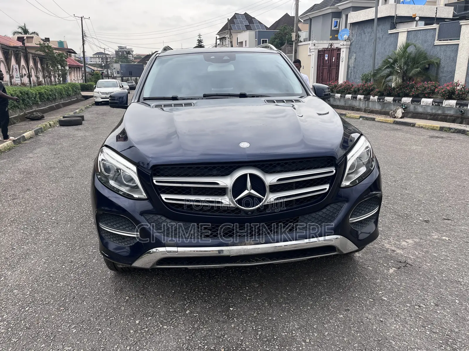 Mercedes-Benz GLE-Class GLE 350d 4MATIC 2017 Blue