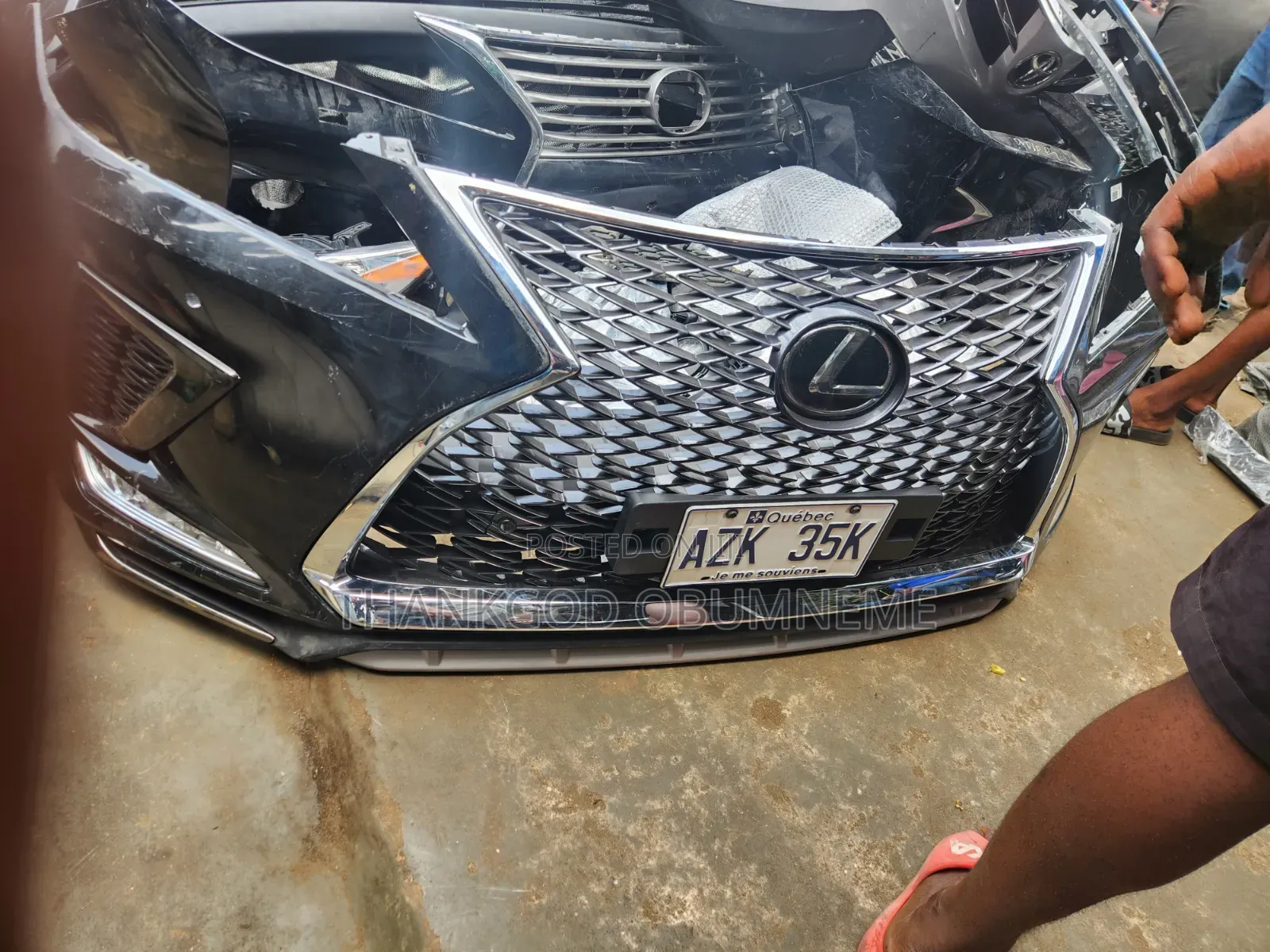 Complete Foreign Used Bumper Rx 350 2020