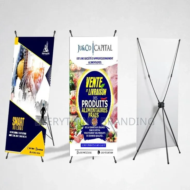 Portable Banner Solite Stand Printing for Shops, Events, Promo