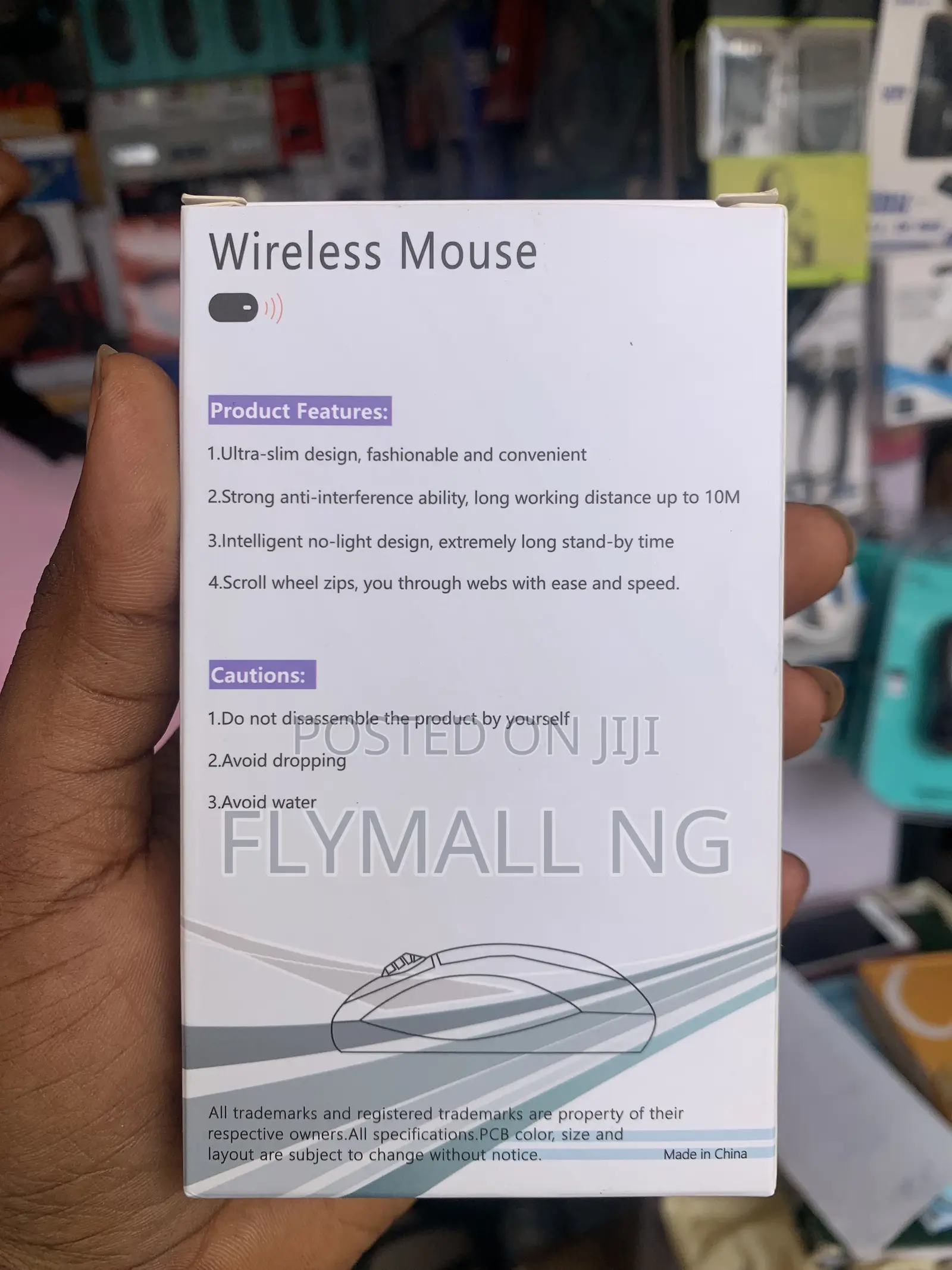 Dual-Mode Slim Wireless Rechargeable Mouse