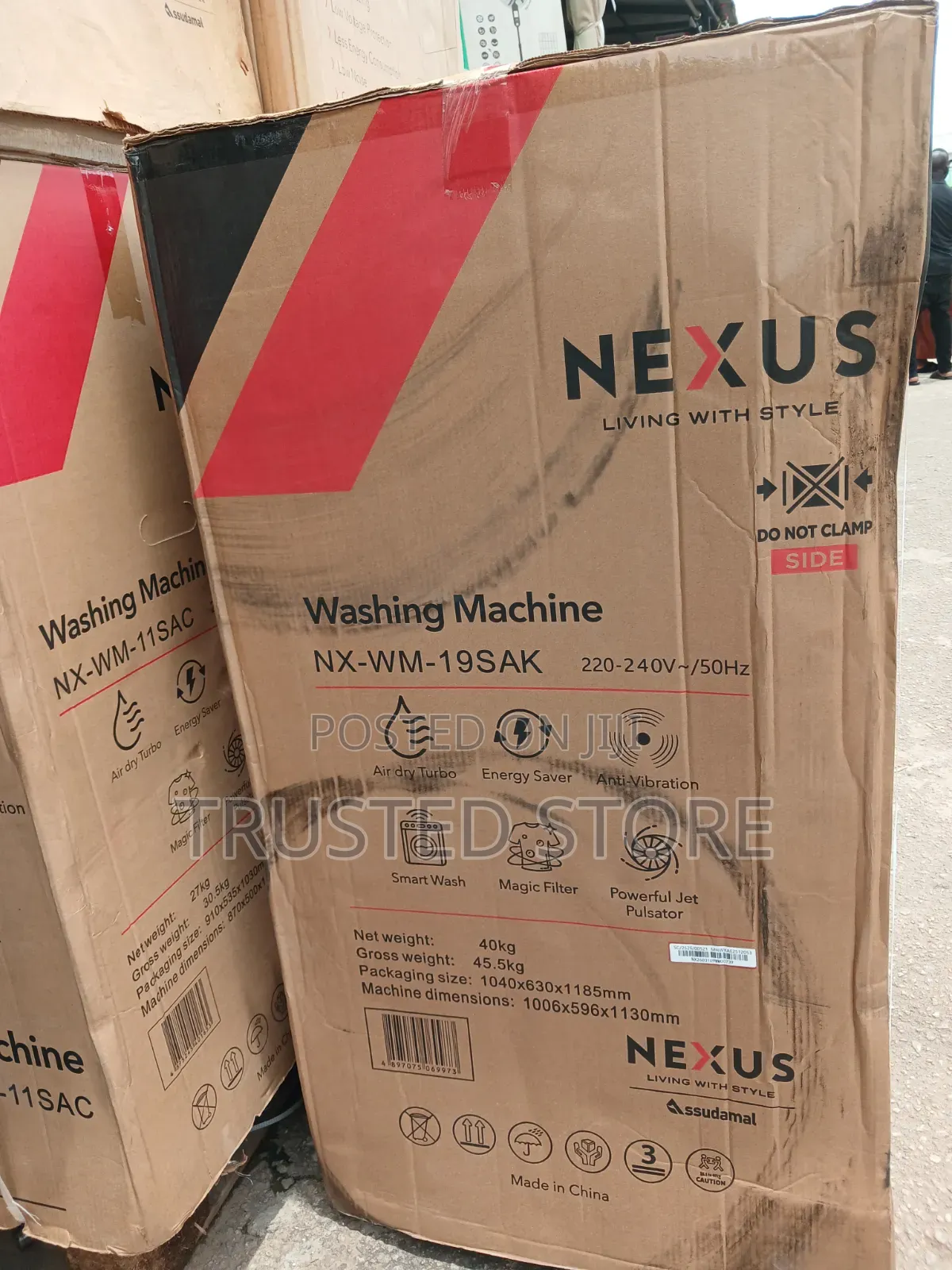 Nexus 19kg Industrial Washing Machine
