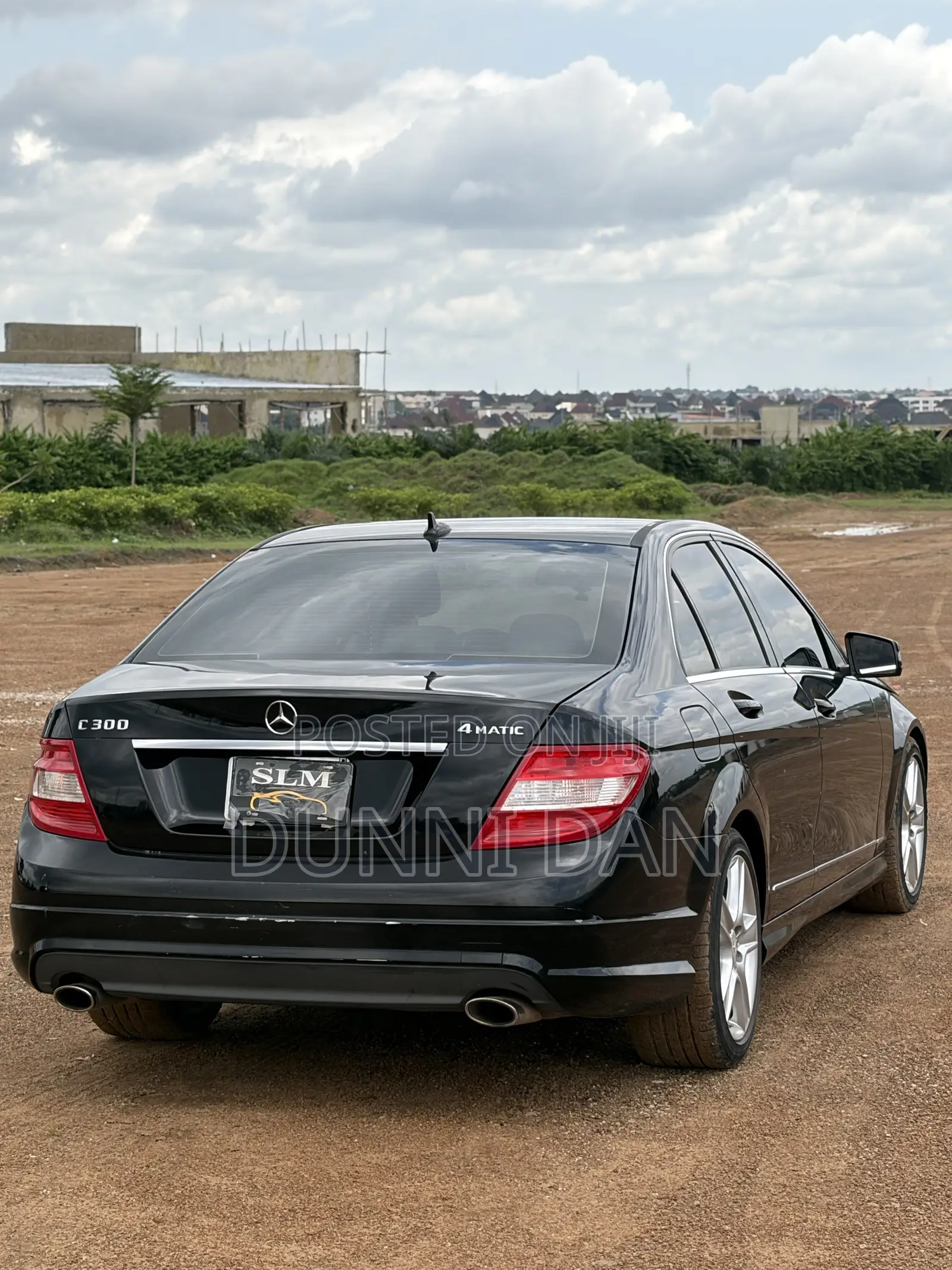 Mercedes-Benz C300 Luxury 4Matic Sedan AWD (3.0L 6cyl 7A) 2010 Black