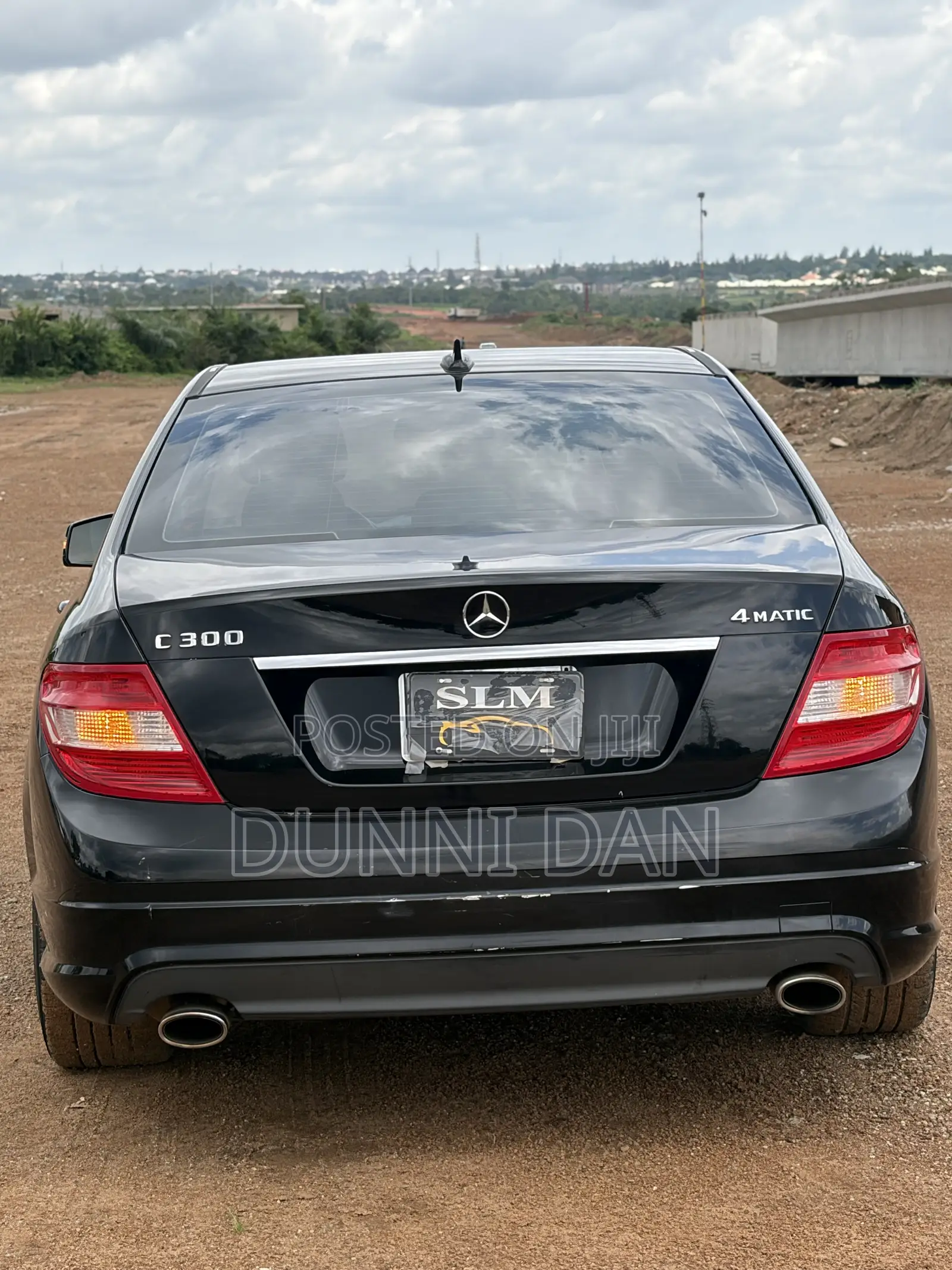 Mercedes-Benz C300 Luxury 4Matic Sedan AWD (3.0L 6cyl 7A) 2010 Black