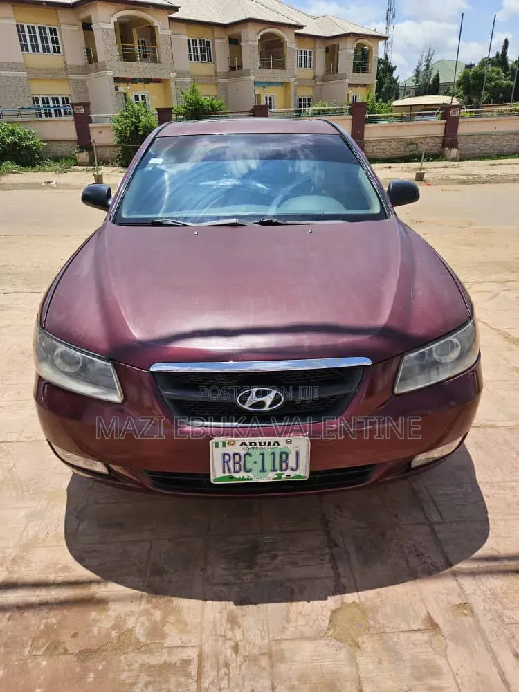 Hyundai Sonata 2007 Red