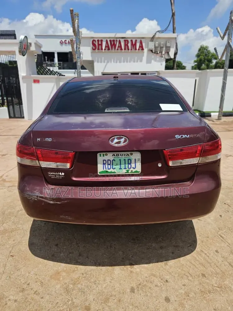 Hyundai Sonata 2007 Red