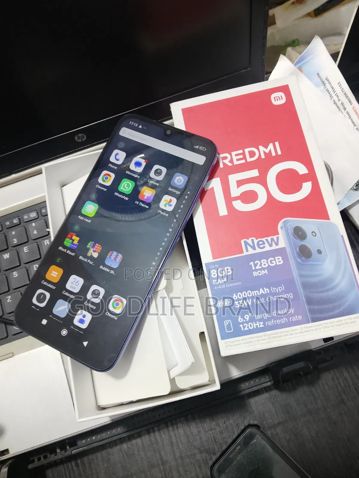 Xiaomi Redmi 15C 4G 128 GB Blue