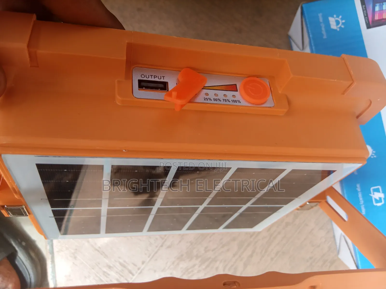Potable Solar Flood Light With Charger Spot