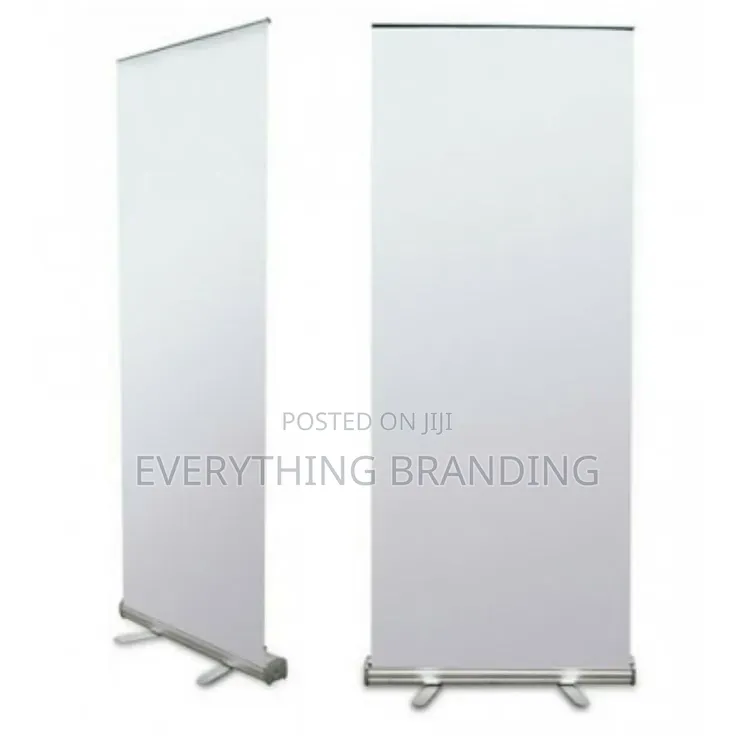 Slim Base Roll Up Banner Stand 3x7ft - Trade Show Exhibition Display