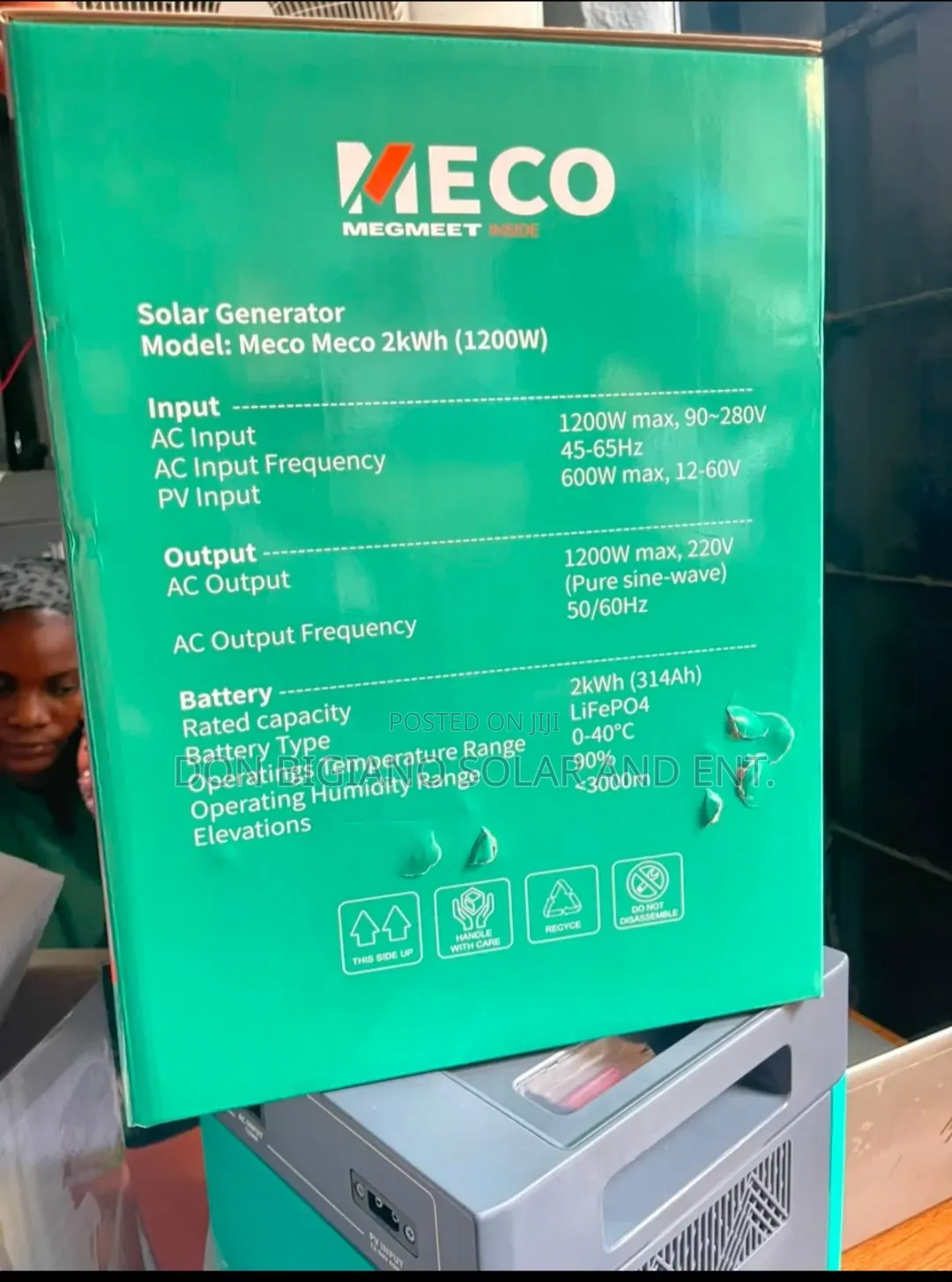 MECO 2kwh All in One Solar Generator