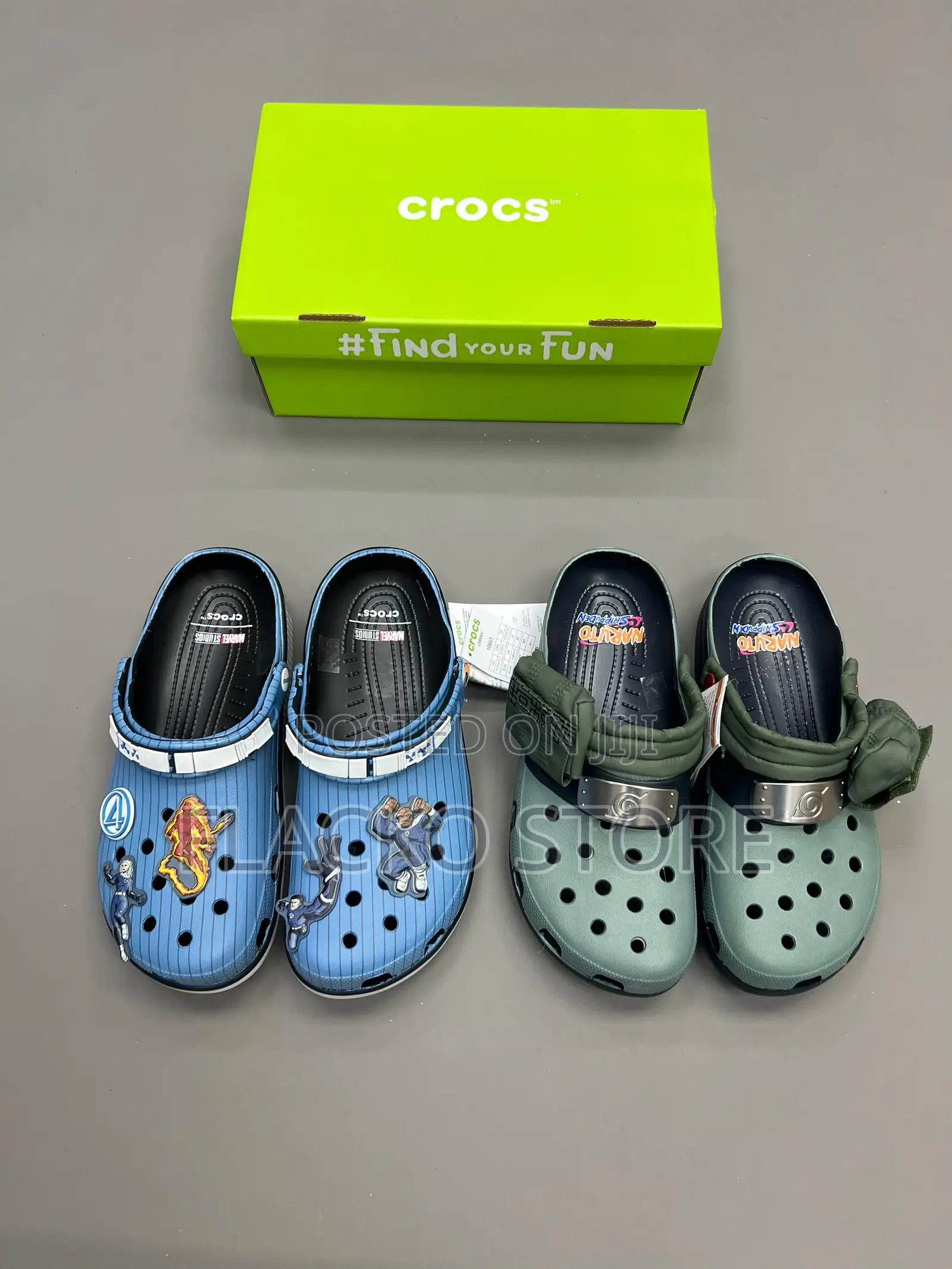 Original Naruto X Marvel Crocs
