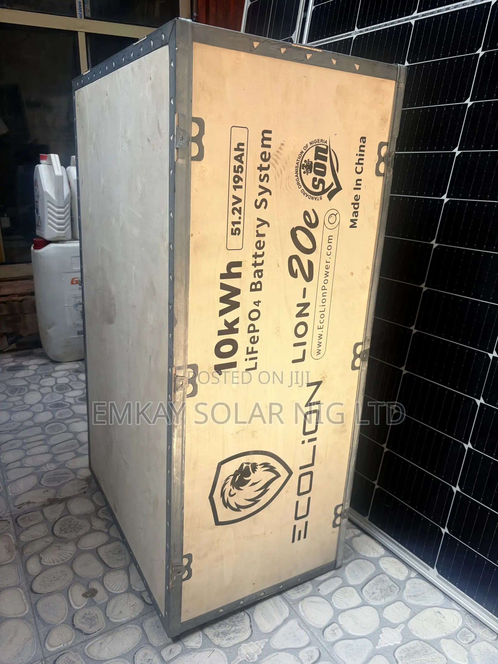 ECOLION 10kwh Lithium Battery