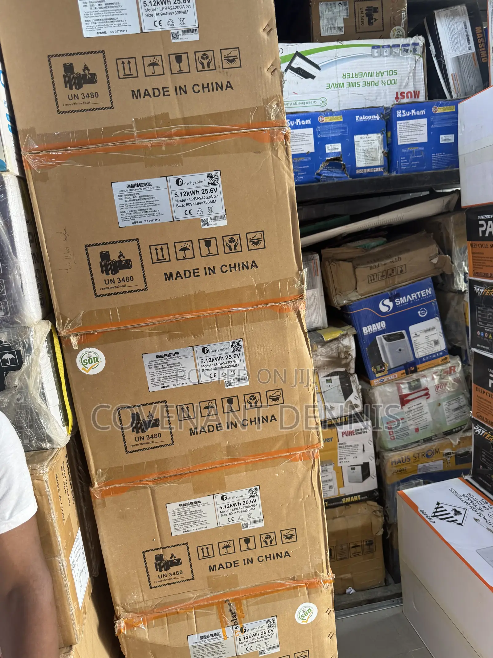 Felicity 5kwh 24v Lithium Ion Battery