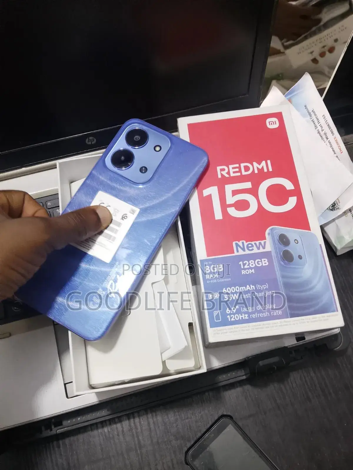 Xiaomi Redmi 15C 4G 128 GB Blue