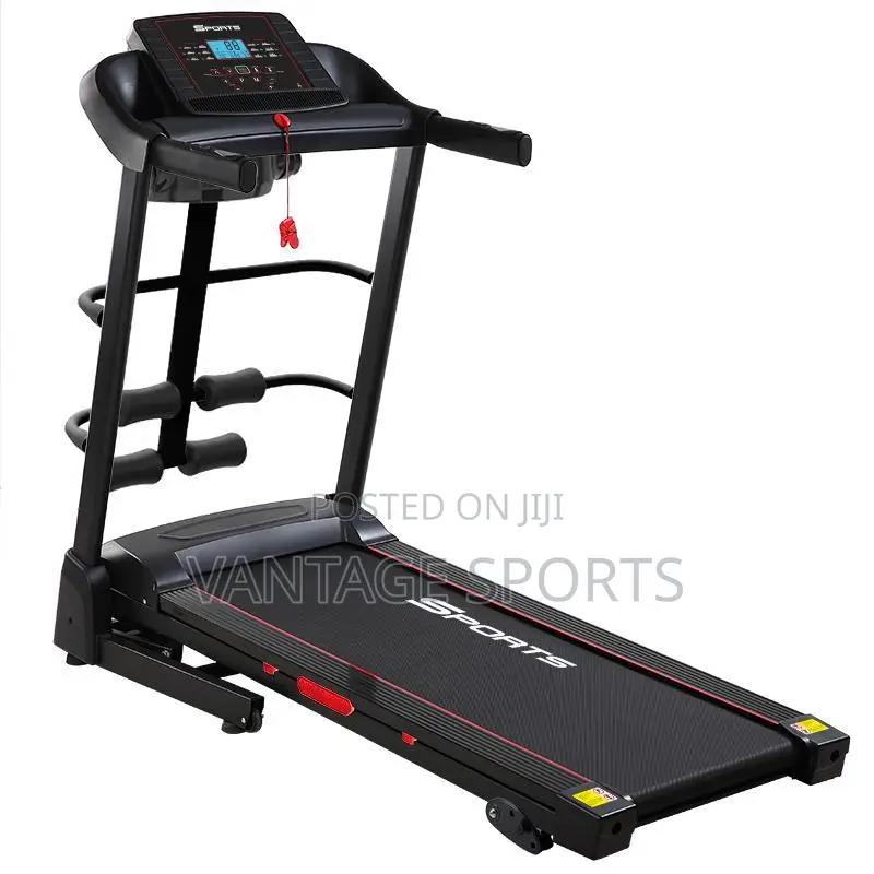 2.5HP German Machine Treadmill With Massager, Dumbbells MP3