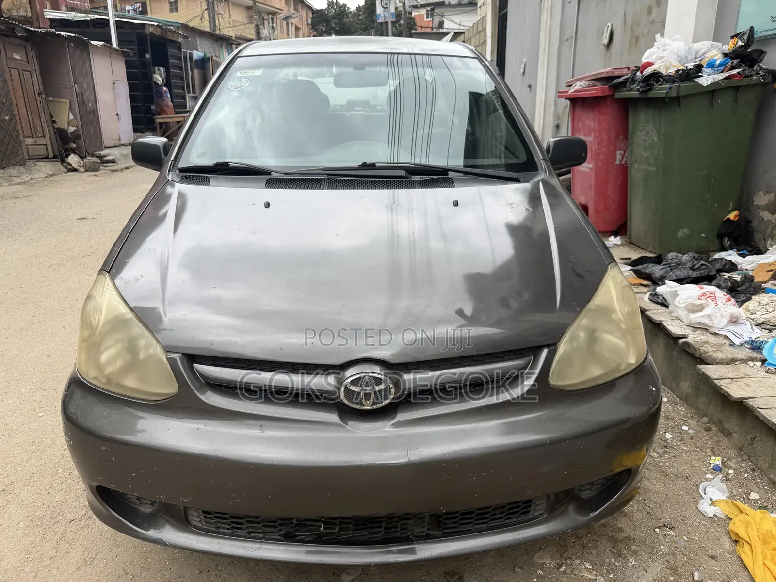 Toyota Echo Sedan 2005 Gray
