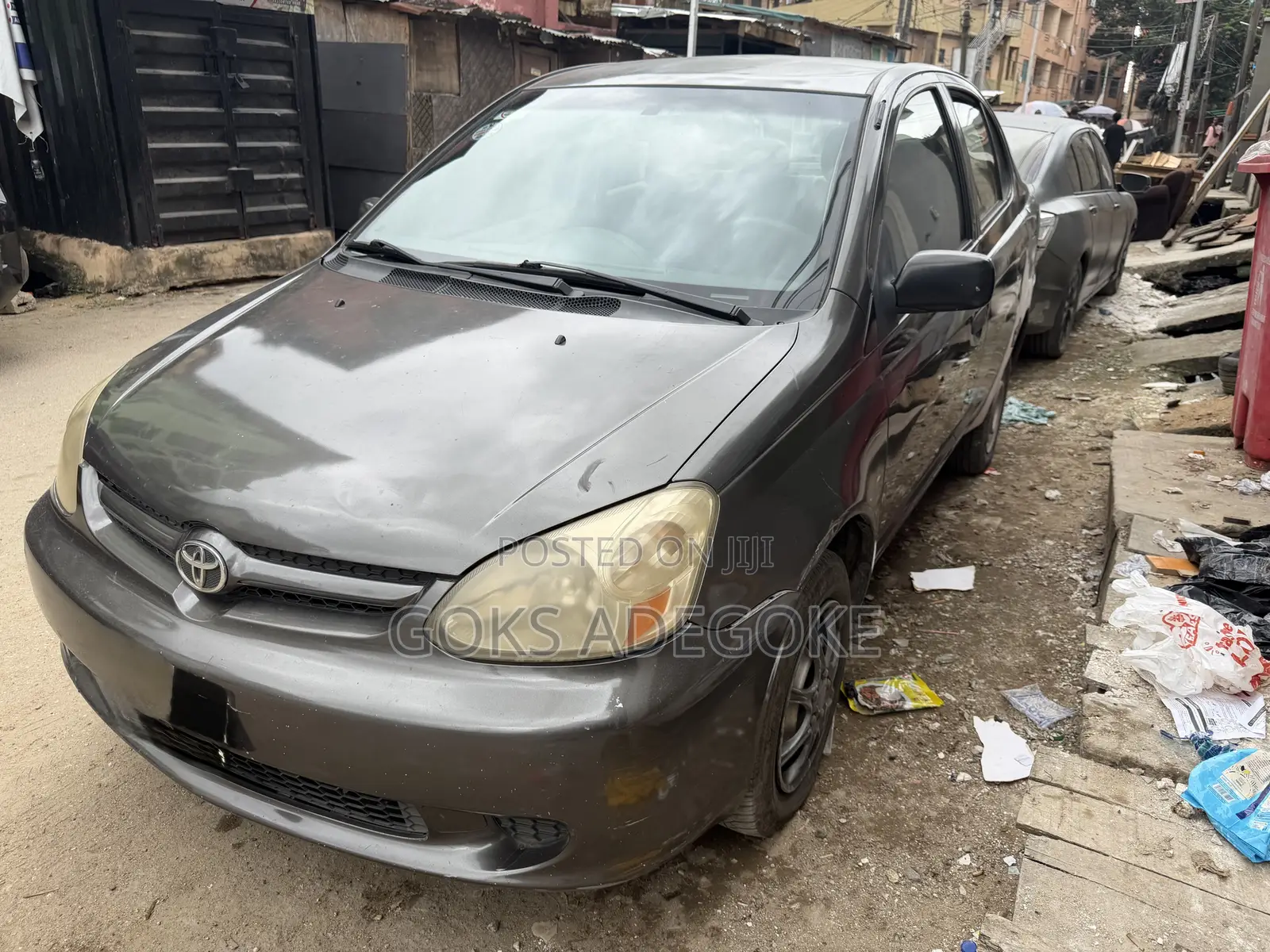 Toyota Echo Sedan 2005 Gray