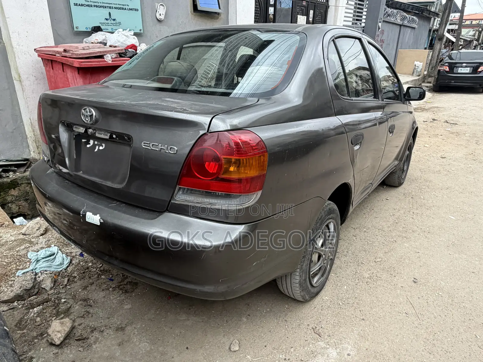 Toyota Echo Sedan 2005 Gray