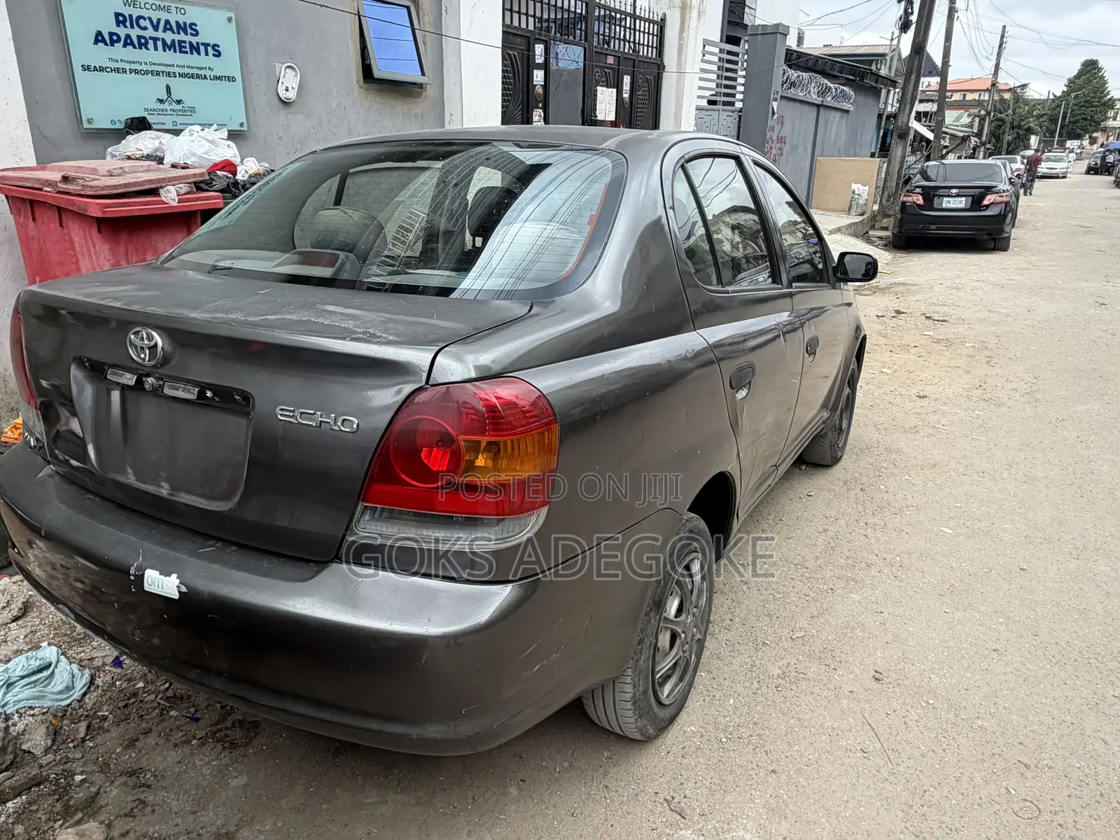 Toyota Echo Sedan 2005 Gray