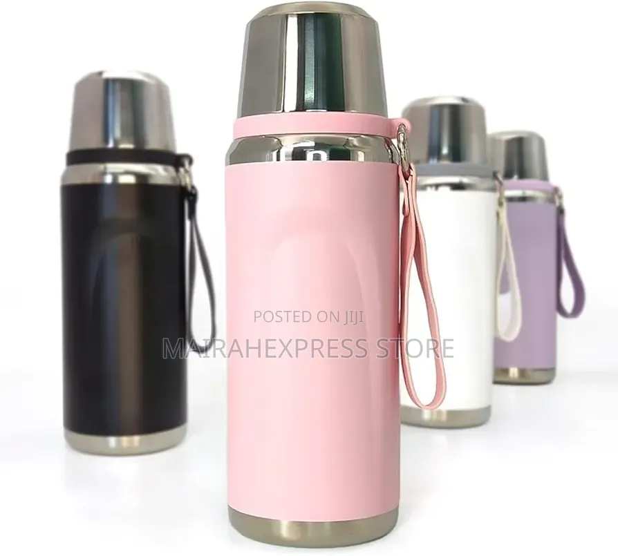 600ml/20.5oz,Stainless Steel Thermos Water Bottle for Hot Cold Drink