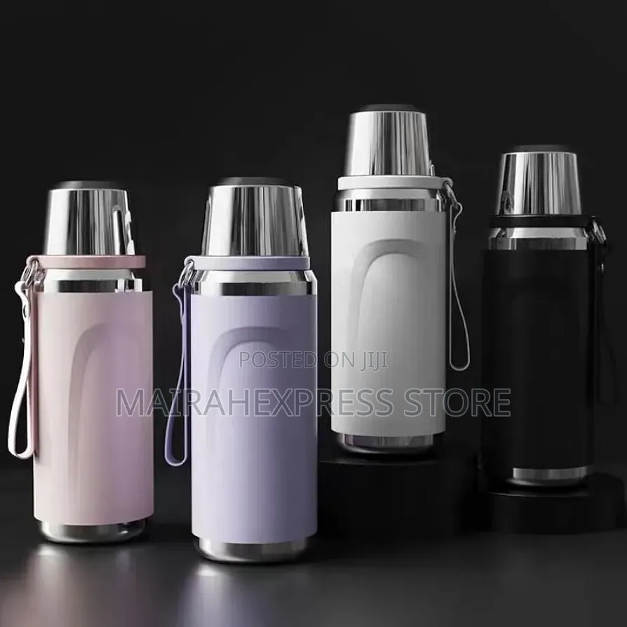 600ml/20.5oz,Stainless Steel Thermos Water Bottle for Hot Cold Drink