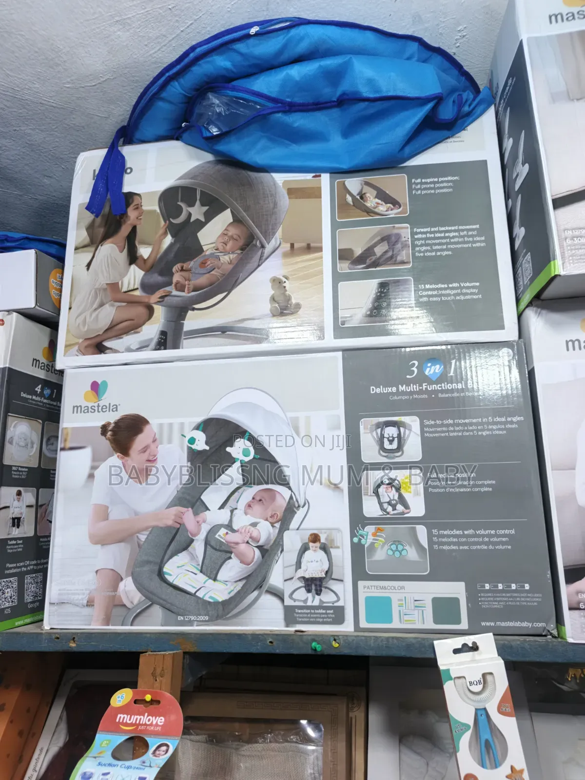 Mastela Deluxe 3in1 Multi Functional Bassinet