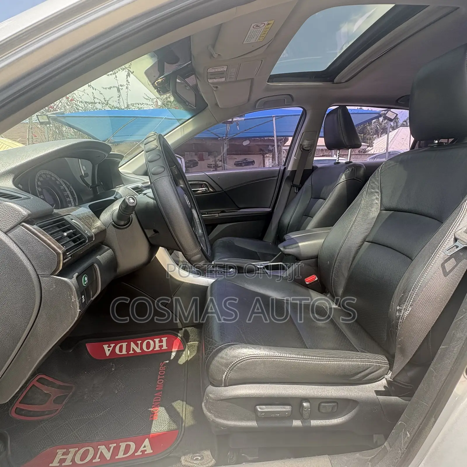Honda Accord Touring V-6 4dr Sedan (3.5L 6cyl 6A) 2014 Gray