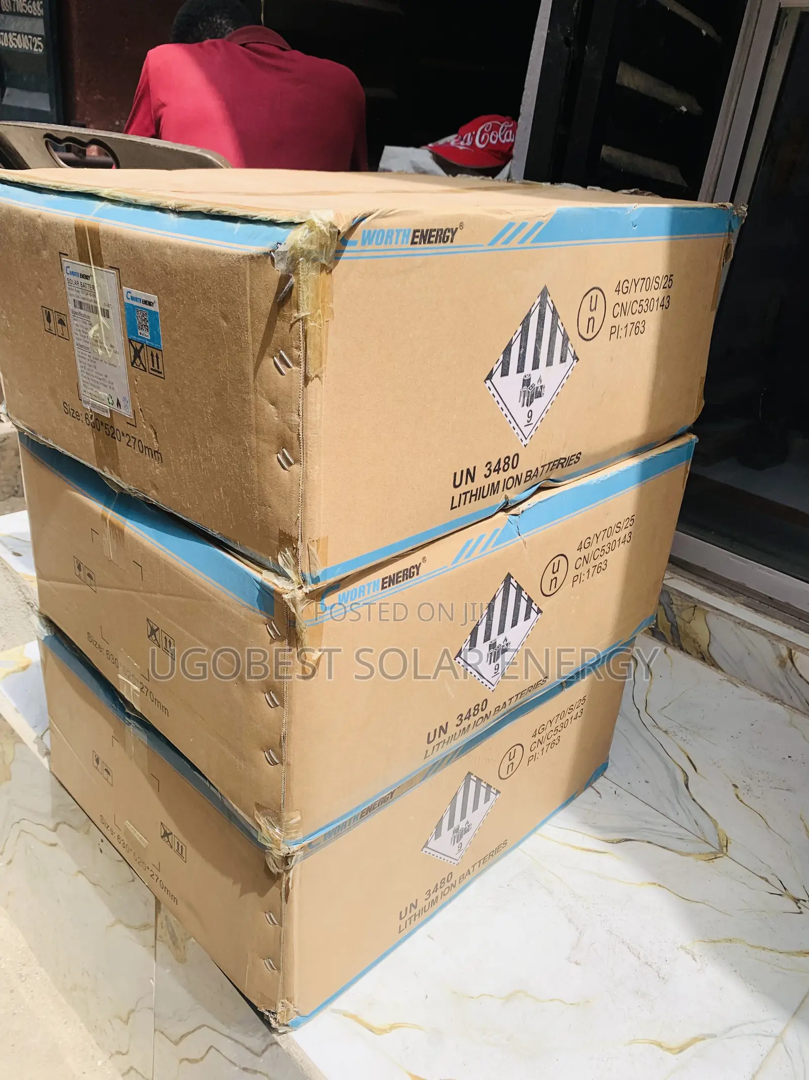 10kwh 51.2v Cworth Lithium Ion Battery