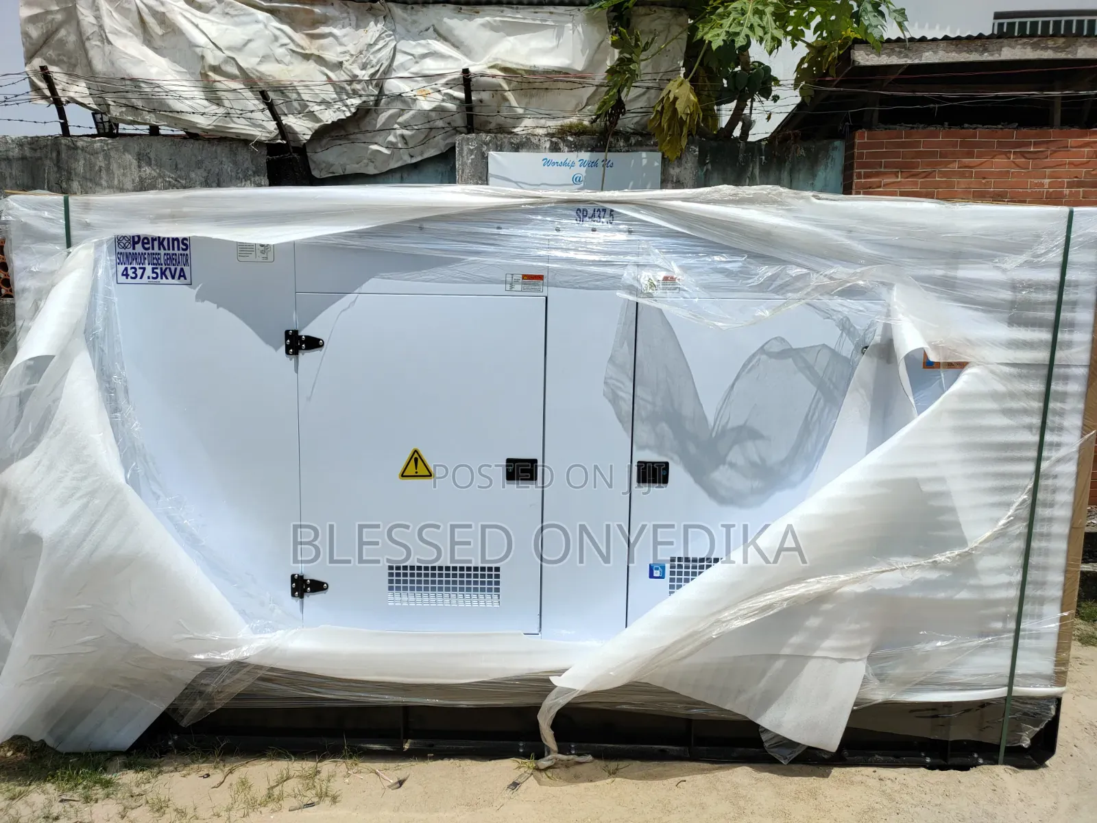 437.5kva Perkins Soundproof Made in England