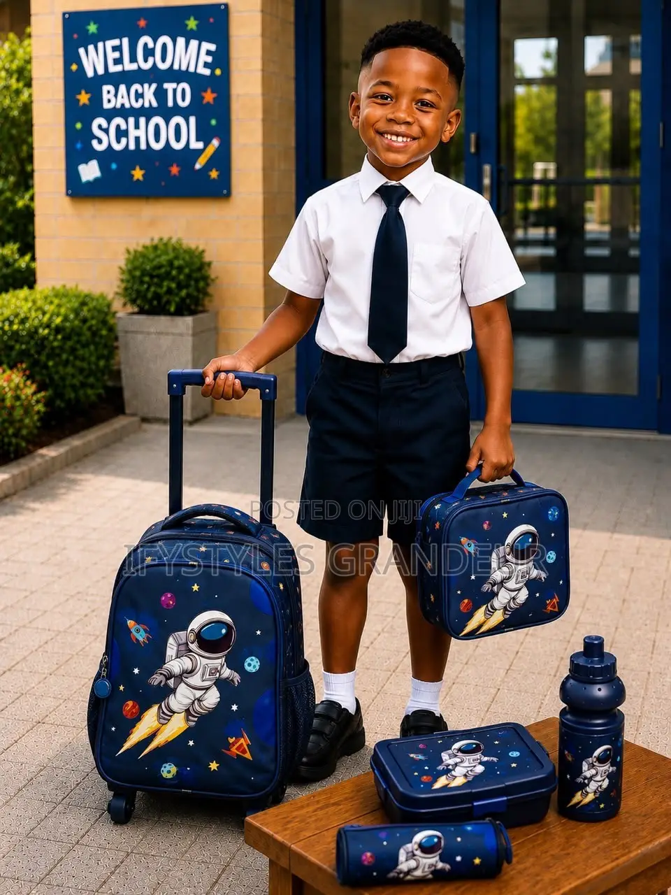 5 Pieces Luxury Complete School Set