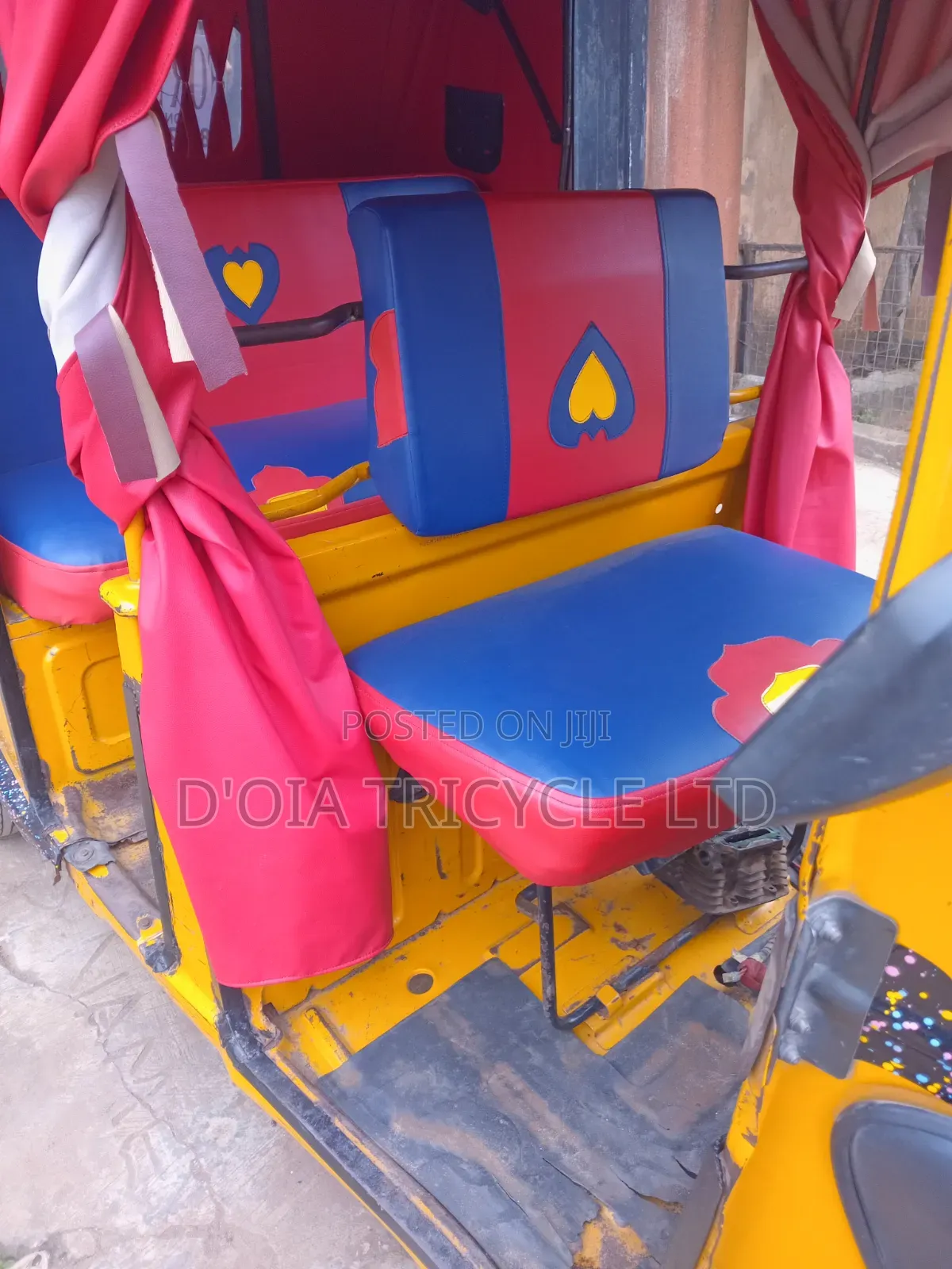 TVS King Deluxe Plus iTouch Start 2025 Yellow