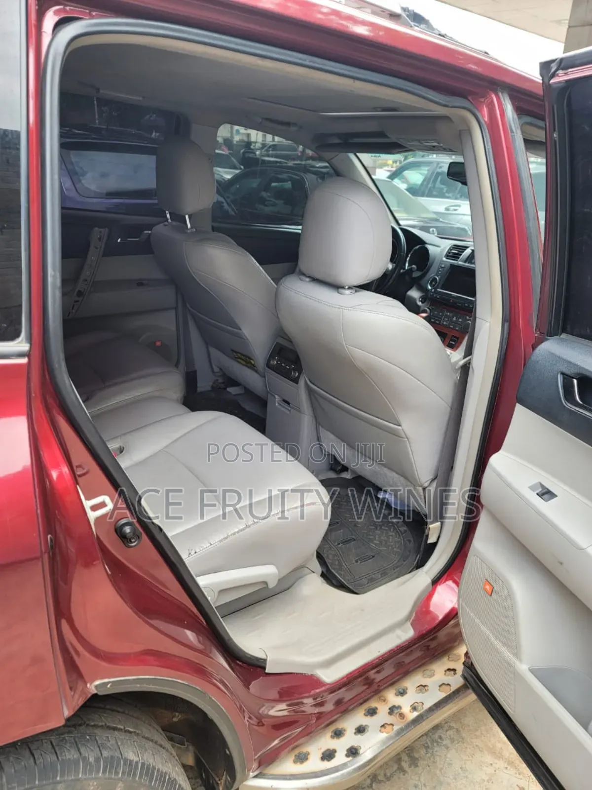 Toyota Highlander Limited 4x4 2009 Burgundy