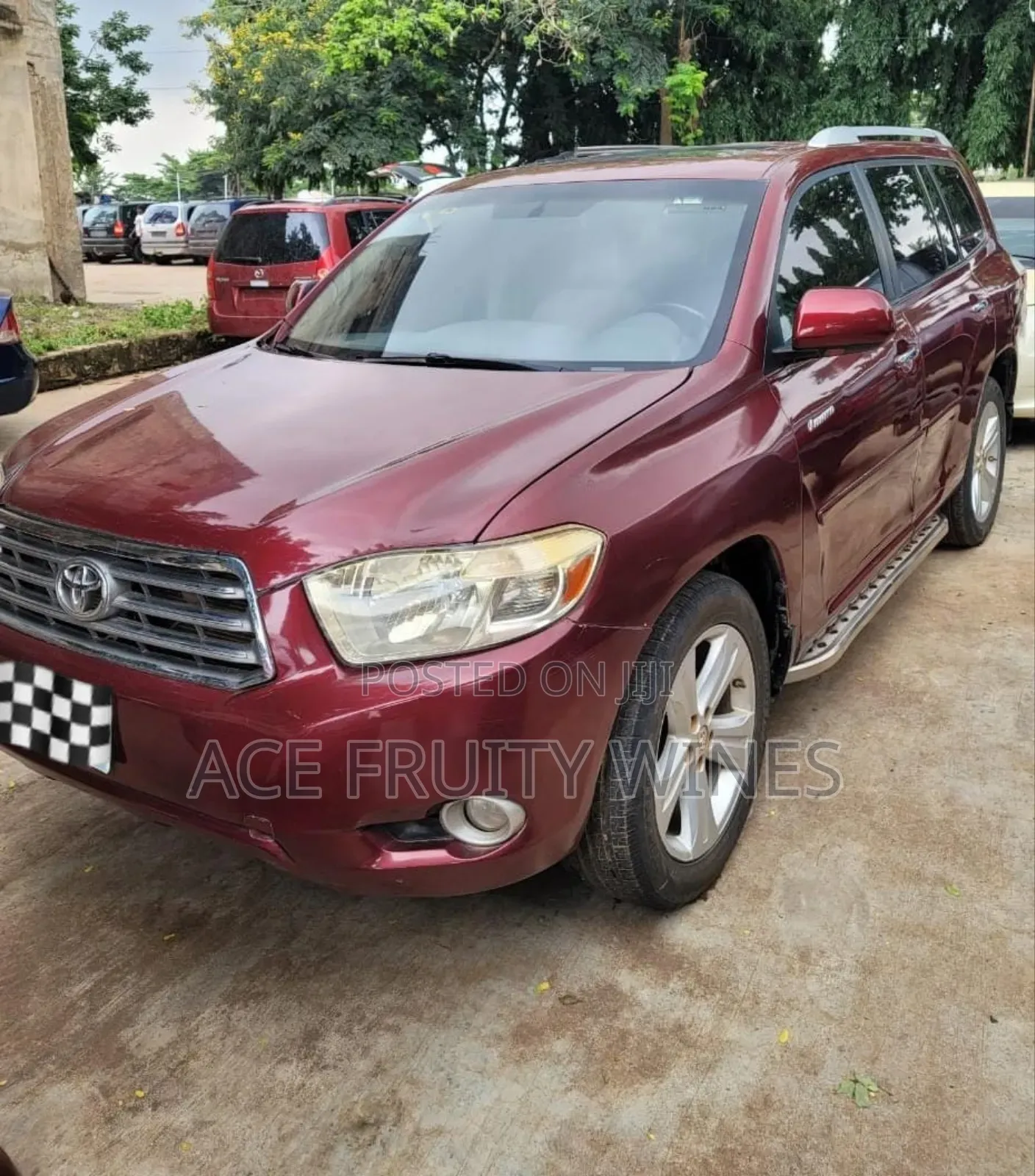Toyota Highlander Limited 4x4 2009 Burgundy