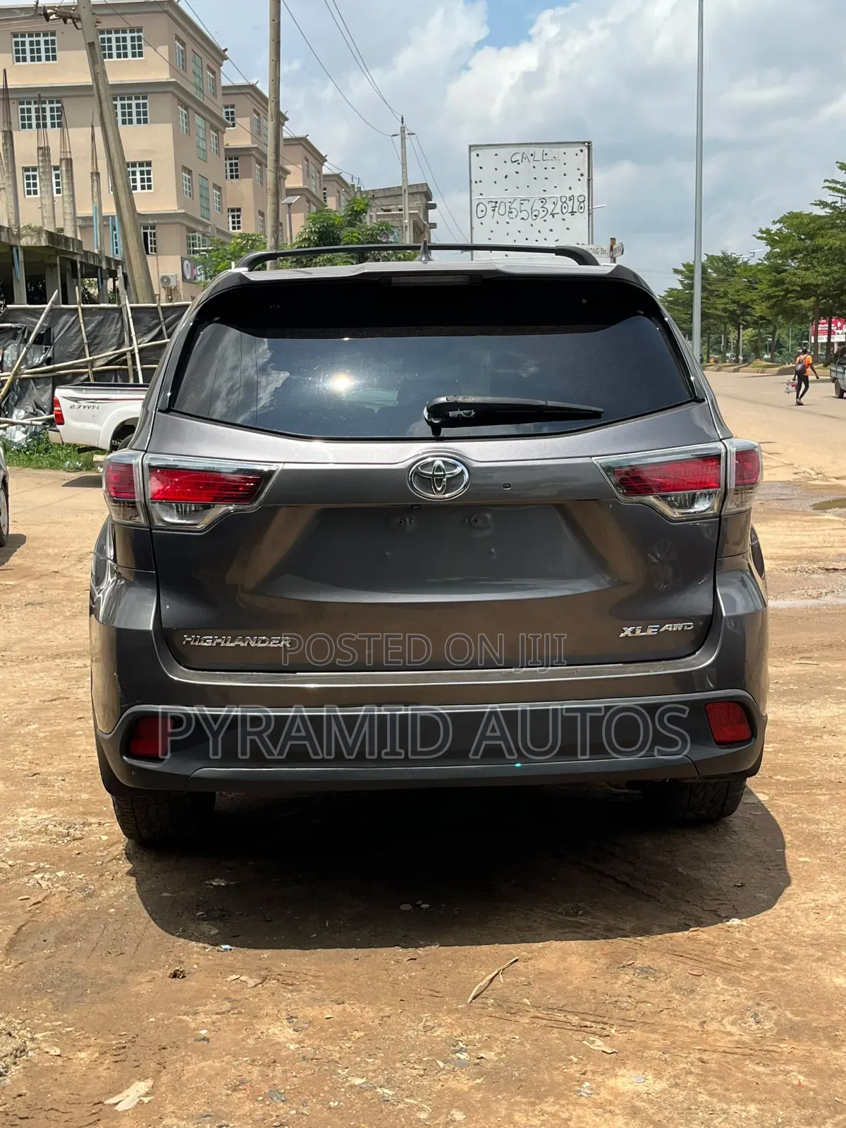 Toyota Highlander 2016 Gray