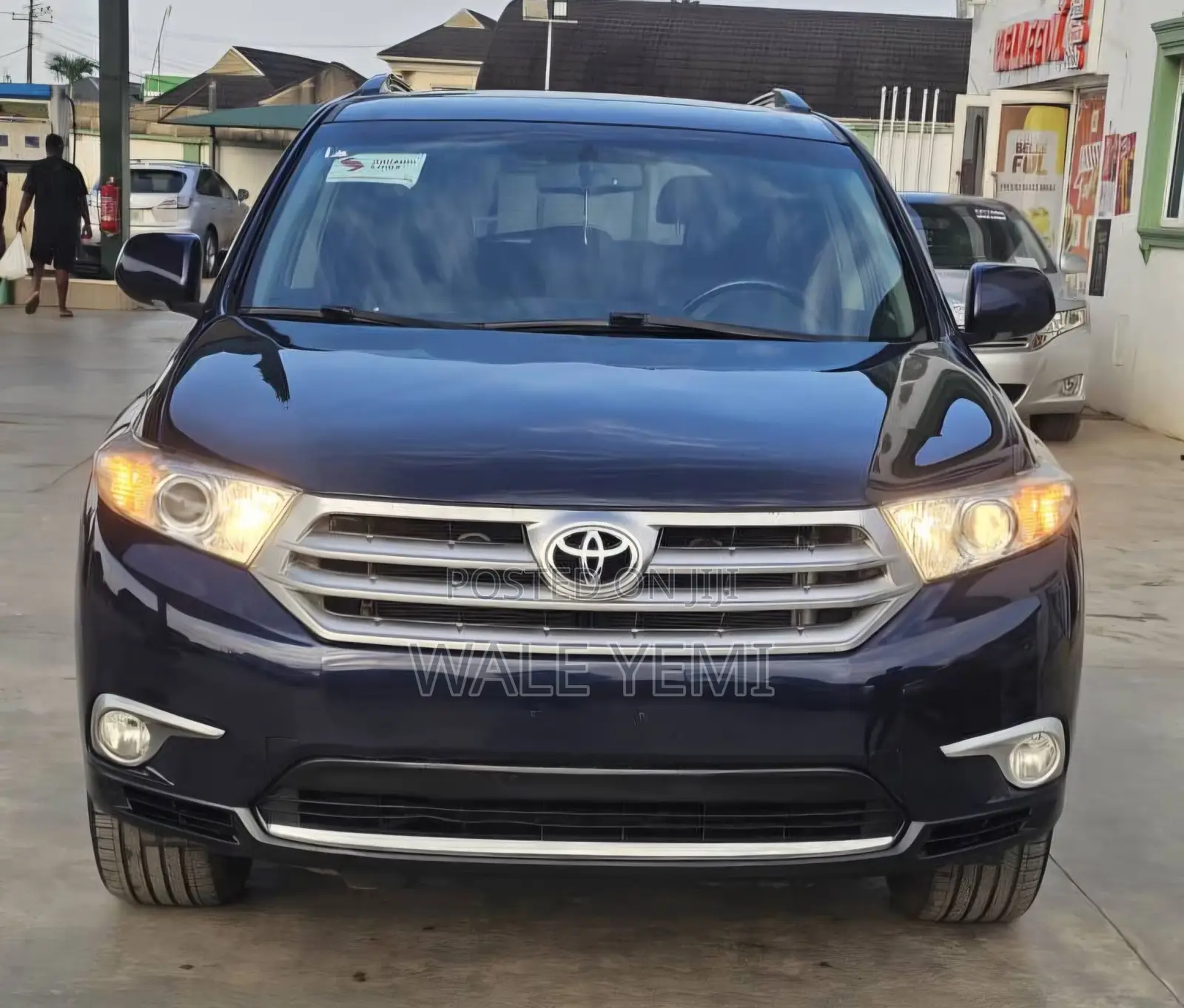 Toyota Highlander Limited 2011 Blue