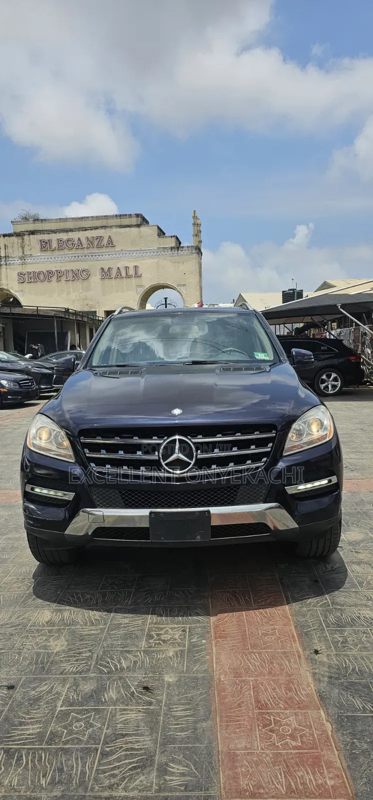 Mercedes-Benz M Class 2012 Blue