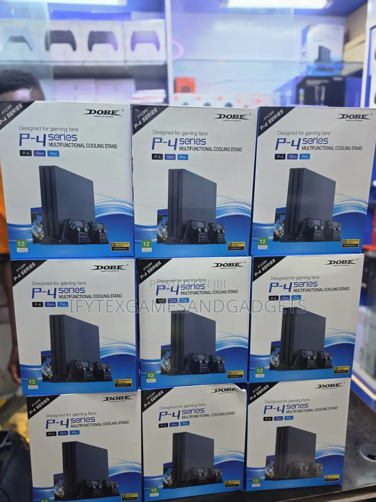 Charging Dock and Cooling Stand for Ps 4 Consoles