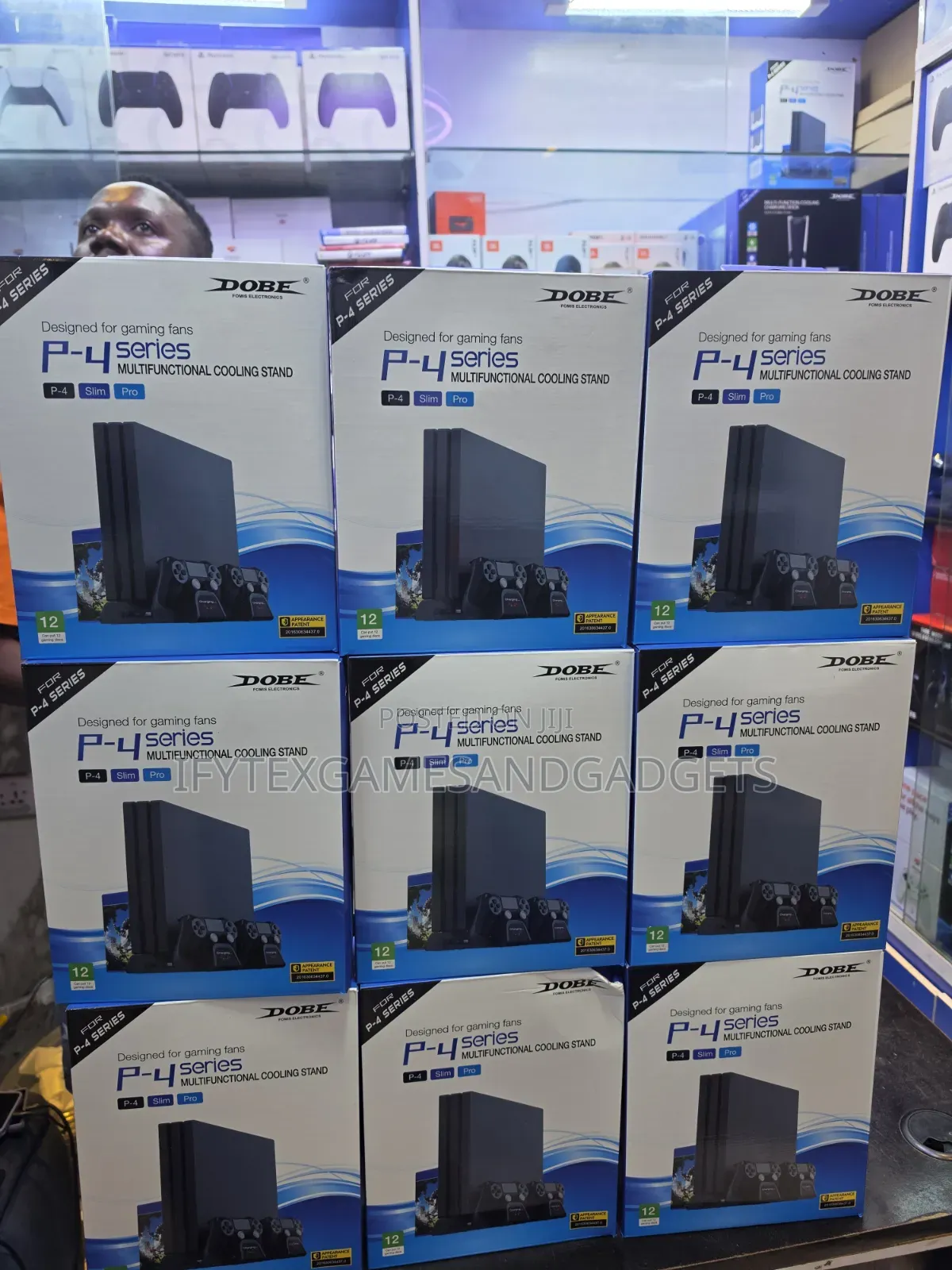 Charging Dock and Cooling Stand for Ps 4 Consoles